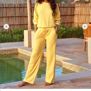 Melissa Odabash‎ Betty Yellow Trousers Sz S